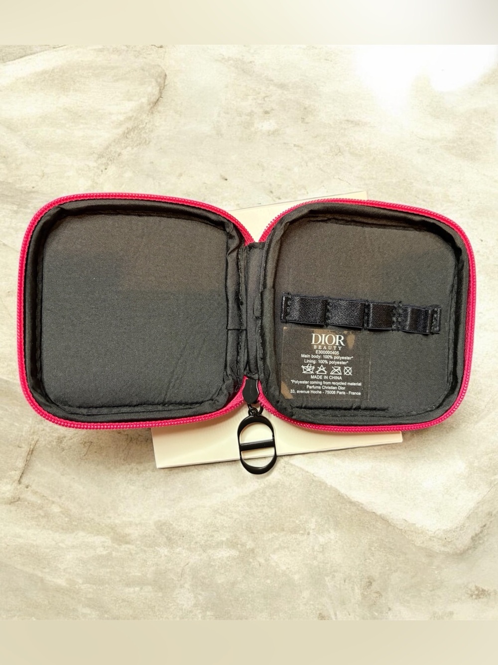 NIB Miss Dior Essence Zippered Essentials Pouch - Picture 3 of 3